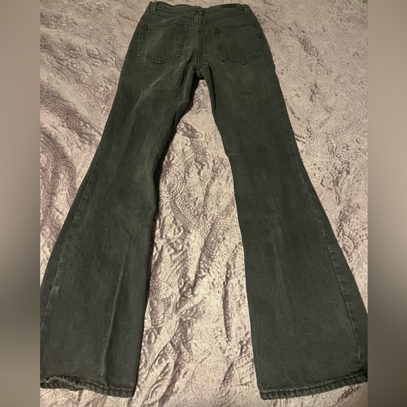 Urban Outfitters BOG Super High-Rise flare black jeans - Picture 2 of 4